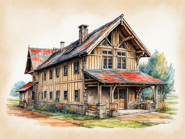 Auf dem Bild ist ein charmantes, traditionelles Holzhaus zu sehen, das auf einem idyllischen Grundstück steht. Für Besucher könnten folgende Aktivitäten interessant sein:

1. **Führung durch das Haus**: Erforschen Sie die Architektur und die Geschichte des Holzhauses.
2. **Gartenbesichtigung**: Spazieren Sie durch den Garten und genießen Sie die Blumen und Pflanzen.
3. **Fotomöglichkeiten**: Nutzen Sie die malerische Kulisse für Erinnerungsfotos.
4. **Picknick im Freien**: Verbringen Sie Zeit im Freien und genießen Sie ein Picknick auf der Wiese.
5. **Wanderungen**: Erkunden Sie die Umgebung auf einem der Wanderwege in der Nähe. 

Diese Aktivitäten können eine entspannende und bereichernde Erfahrung bieten.