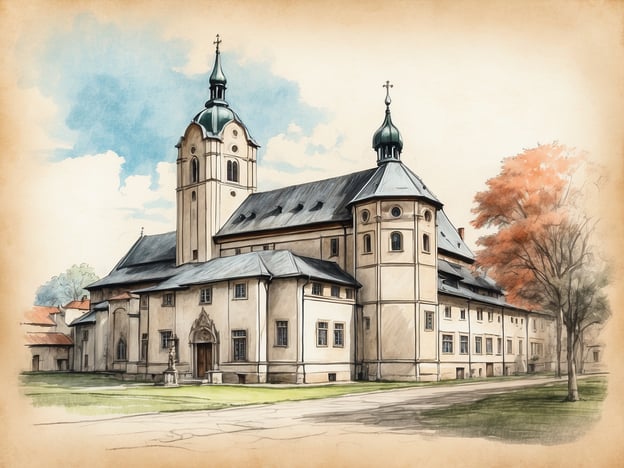 Auf dem Bild ist wahrscheinlich das ehemalige Kloster Walkenried zu sehen. Diese historische Sehenswürdigkeit ist bekannt für ihre beeindruckende Architektur und die schöne Umgebung. Das Kloster wurde im 11. Jahrhundert gegründet und ist ein bedeutendes Beispiel der romanischen Baukunst. Heute beherbergt es ein Museum und ist ein wichtiger Ort für Kultur und Geschichte in der Region. Die malerische Landschaft um das Kloster herum, mit Bäumen und Weideflächen, ergänzt die historische Atmosphäre des Ortes.