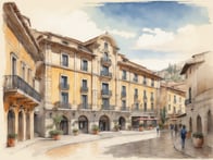 Entdecken Sie das moderne NH Hotel in der historischen Stadt Cuenca.