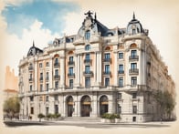 Entdecke die luxuriöse Seite von Madrid im NH Hotels Collection am Paseo Del Prado.