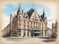 Ein charmantes Stadthotel mit Blick auf den Belfried von Gent.