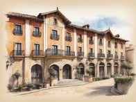 Das charmante NH Hotel Herencia Rioja in Logrono: Ein Juwel am Ufer des Ebro.