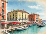 Erleben Sie venezianisches Flair im NH Hotels Venezia Santa Lucia - Italien.