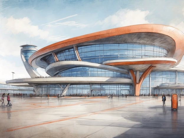 Auf dem Bild ist ein modernes, futuristisch aussehendes Gebäude zu sehen, das vermutlich ein Flughafen oder ein ähnlicher Verkehrsknotenpunkt ist. Die große Glasfassade und das auffällige Dachdesign vermitteln einen Eindruck von Offenheit und Modernität.

Wenn wir die NH Hotels am Flughafen Frankfurt betrachten, sind diese äußerst günstig gelegen, da sie in unmittelbarer Nähe zum Flughafen liegen und somit eine einfache Anfahrt bieten. Die Hotels bieten Annehmlichkeiten wie komfortable Zimmer, kostenlose WLAN-Verbindung, Fitnessräume und hauseigene Restaurants, die internationalen und lokalen Gerichte anbieten. Außerdem sind die Hotels ideal für Reisende, die einen kurzen Aufenthalt benötigen, da sie Shuttle-Services zum Flughafen anbieten.