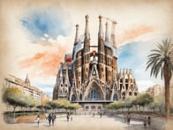 Entdecke das moderne Design und die erstklassige Lage nahe der Sagrada Familia in Barcelona.