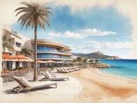 Erholung pur: Das mediterrane Flair im Leonardo Suite Hotel Ibiza Santa Eulalia.