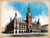 Ein architektonisches Meisterwerk im Herzen der Hansestadt: Das prächtige Wahrzeichen Hamburgs