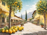 Entdecke die zauberhaften Zitronengärten von Limone sul Garda am Gardasee.