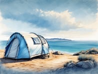 Erleben Sie die unvergleichliche Schönheit der toskanischen Küste beim Camping am Meer.