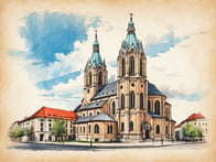 Die eindrucksvolle St. Michael Kirche in der bayerischen Landeshauptstadt