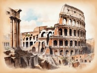 Die einflussreiche Zivilisation des antiken Roms in aller Kürze vorgestellt.