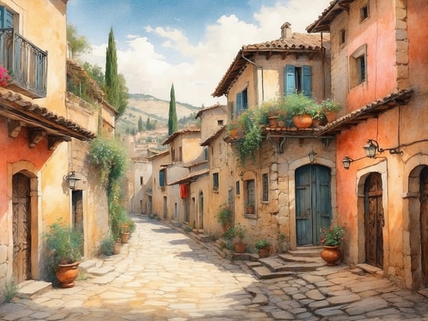 Auf dem Bild ist eine malerische, enge Straße in einem historischen Dorf dargestellt. Die Gebäude sind aus Stein und strahlen einen mediterranen Charme aus. Blumenkübel und lebendige Farben verleihen der Szene eine gemütliche Atmosphäre.

Im Zusammenhang mit kulturellen Schätzen entlang des Eisacktals könnte man an Orte wie Brixen denken, wo die beeindruckende Altstadt mit ihren schönen Gassen und historischen Bauwerken zu finden ist. Auch das Kloster Neustift und die umgebende Natur bieten reichhaltige kulturelle Erlebnisse und eine Verbindung zur Geschichte der Region. Die kunstvollen Fassaden und das traditionelle Handwerk sind ebenfalls Teil des kulturellen Erbes, das das Eisacktal prägt.