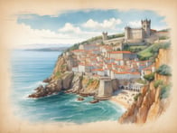 Erkunde die Schönheit Portugals: Küsten, Burgen und kulinarische Genüsse entlang der Route.