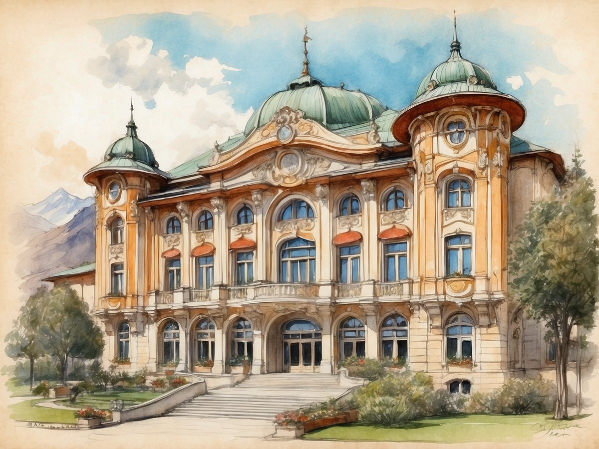 Architektonisches Juwel: Das Jugendstil Kurhaus in Meran