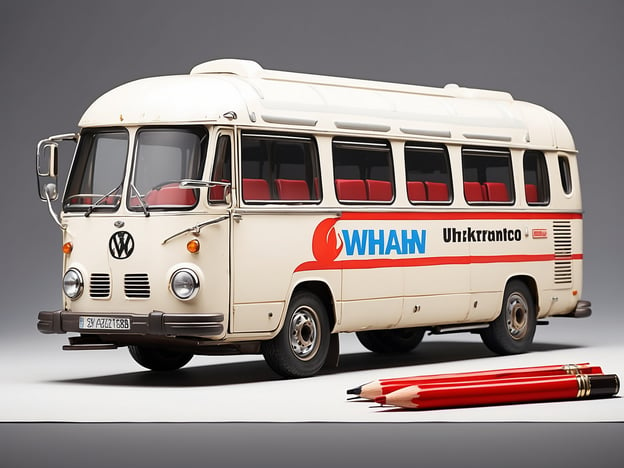 Auf dem Bild ist ein Modell eines VW-Busses zu sehen. Dieser nostalgische Reisebus könnte symbolisch für das Abenteuer des Reisens stehen. Hier sind einige Tipps für nachhaltiges Reisen:

1. **Öffentliche Verkehrsmittel nutzen**: Wenn möglich, auf Busse oder Bahnen umsteigen, um den CO2-Ausstoß zu reduzieren.
2. **Fahrrad fahren**: Erkunde Städte und Landschaften mit dem Fahrrad. Das ist umweltfreundlich und gesund.
3. **Nachhaltige Unterkünfte wählen**: Achte auf Hotels oder Hostels, die umweltfreundliche Praktiken fördern.
4. **Lokale Produkte konsumieren**: Genieße regionale Speisen und kaufe lokale Souvenirs, um die lokale Wirtschaft zu unterstützen.
5. **Müll vermeiden**: Nutze wiederverwendbare Flaschen und Taschen, um Abfall zu minimieren.
6. **Natur respektieren**: Halte dich an die Regeln der Naturschutzgebiete und hinterlasse keinen Müll.

Mit diesen Tipps kannst du die Schönheit der Welt erleben, während du sie gleichzeitig schützt.