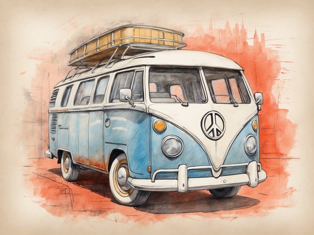 Auf dem Bild ist ein blauer Volkswagen-Bus zu sehen, der im Retro-Stil gezeichnet ist. Er hat ein Dachgepäckträger und ein Friedenssymbol auf der Front.

Eine Ausfallversicherung ist wichtig, weil sie finanzielle Risiken absichert, die durch unvorhergesehene Ereignisse entstehen können. Sollte beispielsweise der Bus im Bild eine Panne haben oder in einen Unfall verwickelt werden, könnte die Ausfallversicherung die Kosten für Reparaturen und andere Ausgaben abdecken. Das gibt den Fahrern Sicherheit und hilft, unerwartete finanzielle Belastungen zu vermeiden.