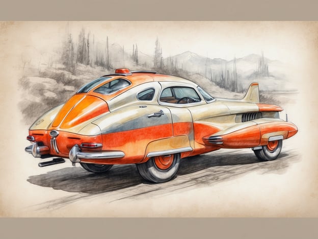 Auf dem Bild ist eine skizzenhafte Darstellung eines futuristisch gestalteten Autos in orange und beige zu sehen. 

Für die optimale Vorbereitung deiner Langzeitreiseversicherung sind hier einige Tipps:

1. **Umfangreiche Recherche**: Vergleiche verschiedene Anbieter und ihre Policen, um die beste Deckung zu finden.

2. **Deckungsdetails prüfen**: Achte auf wichtige Aspekte wie medizinische Versorgung, Rücktransport und persönliche Gegenstände.

3. **Dauer und Zielregion**: Berücksichtige die Dauer deiner Reise und die spezifischen Risiken der Länder, in die du reist.

4. **Aktuelle Reisehinweise**: Informiere dich über aktuelle Sicherheits- und Gesundheitshinweise für deine Reisedestinationen.

5. **Persönliche Bedürfnisse**: Passe die Versicherung an deine individuellen Bedürfnisse an, wie z.B. Sportarten oder Vorerkrankungen.

6. **Kundenbewertungen**: Lies Erfahrungsberichte anderer Reisender über Dienstleistungen und Schadensabwicklung der Versicherer.

Durch diese Schritte stellst du sicher, dass du gut abgesichert bist und deine Reise unbeschwert genießen kannst.