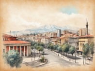 Die Hauptstadt Albaniens: Tirana - Ein Blick auf die kulturelle und historische Bedeutung der pulsierenden Metropole.