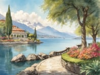 Tauchen Sie ein in die pure Entspannung am funkelnden Lago Maggiore.