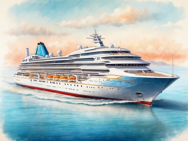 Auf dem Bild ist ein großes Kreuzfahrtschiff zu sehen, das elegant auf dem Wasser fährt. Die MSC Seaview kennenlernen bietet eine Vielzahl von Annehmlichkeiten und Attraktionen, darunter zahlreiche Pools, Restaurants und Unterhaltungsmöglichkeiten. Das Design des Schiffes ist modern und ansprechend, mit einem Fokus auf großen Außenflächen, die den Passagieren einen herrlichen Blick auf das Meer ermöglichen. Dieses Schiff ist perfekt für Reisende, die Komfort und Freizeitvergnügen auf hoher See suchen.