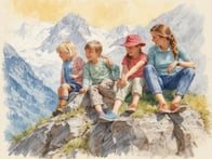 Entdecken Sie die besten Urlaubsziele für Familien in den Alpen.