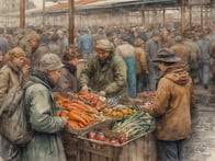 Frische Köstlichkeiten und buntes Treiben am Hamburger Fischmarkt