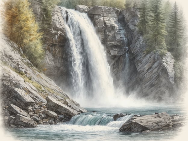 1. Der majestätische Krimmler Wasserfall in Österreich.