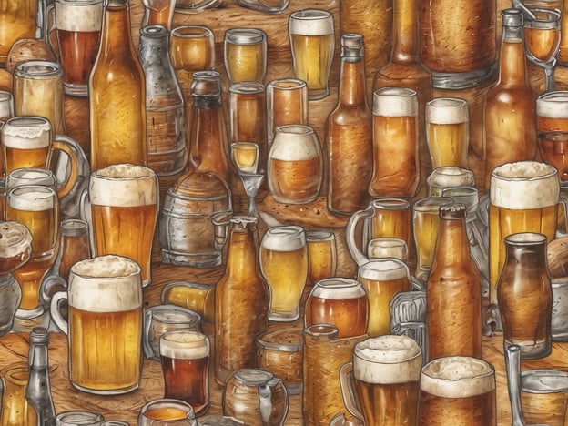 Auf dem Bild sind verschiedene Bierflaschen und -gläser zu sehen, die alle die Vielfalt von Bier repräsentieren. In Belgien gibt es viele beliebte Bierfestivals, die eine tolle Gelegenheit bieten, verschiedene Biersorten zu probieren. Dazu gehören beispielsweise:

1. **Brussels Beer Weekend** – Ein großes Festival, das in der Hauptstadt stattfindet und zahlreiche belgische Biere präsentiert.
2. **Zythos Beer Festival** – Das größte Bierfestival in Belgien, das in Sint-Niklaas ежегодlich Bierliebhaber aus der ganzen Welt anzieht.
3. **Belgian Beer Weekend** – Ein weiterer beliebter Anlass, um die Vielfalt der belgischen Braukunst zu feiern, oft in verschiedenen Städten des Landes.

Diese Veranstaltungen sind ideal, um die bunte Bierkultur Belgiens zu erleben!