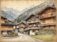 Entdecke die malerische Schönheit von Alpbach: Traditionelles Tiroler Dorf zum Verlieben.