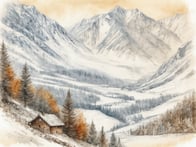 Entspannung pur: Wellness und Wintersport in atemberaubender Alpenlandschaft.