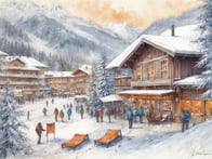 Erleben Sie Wintersport und Après-Ski in lebendiger Atmosphäre in Flachau!