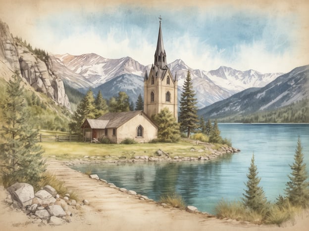 Auf dem Bild könnte die Pfarrkirche St. Wolfgang zu sehen sein, die ein bekanntes Wahrzeichen in St. Wolfgang ist. Sie ist bekannt für ihren charakteristischen Turm und ihre malerische Lage am Wolfgangsee. Die Umgebung zeigt zudem die beeindruckenden Berge, die typisch für die Region sind, sowie die ruhige Atmosphäre am Wasser, die St. Wolfgang so beliebt macht. Auch die Natur mit den Bäumen und dem idyllischen Ufer könnte Teil der Kulisse sein, die diese Gegend auszeichnet.