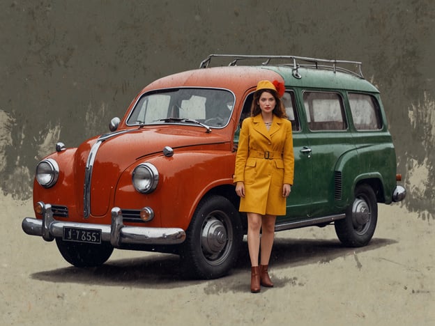 Auf dem Bild ist ein faszinierendes Retro-Auto zu sehen, das in orange und grün lackiert ist. Vor dem Auto steht eine Frau in einem gelben Kleid mit einer passenden Kopfbedeckung.

Eine Reiseversicherung ist unerlässlich, weil sie Sie vor unvorhergesehenen Ereignissen schützt. Ob es sich um Krankheit, Reiseausfall oder Gepäckverlust handelt – solche Situationen können nicht nur stressig, sondern auch kostspielig sein. Mit einer Reiseversicherung sind Sie finanziell abgesichert und können Ihre Reise unbeschwert genießen.