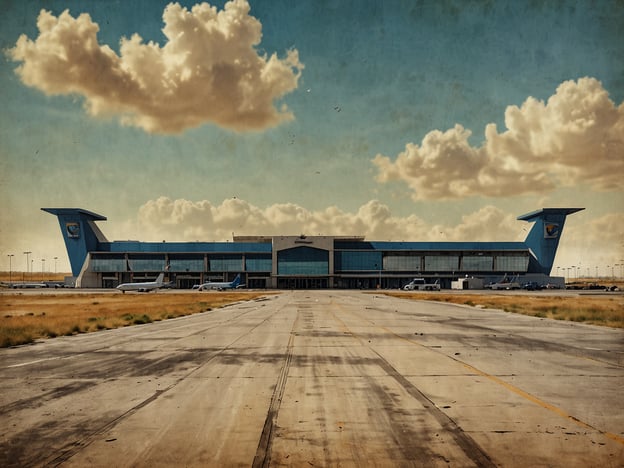 Auf dem Bild ist ein Flughafen mit einem großen, modernen Terminalgebäude zu sehen, das eine auffällige Architektur aufweist. 

Die besten Anlaufstellen in Botswana sind:

1. **Sir Seretse Khama International Airport (GBE)** - Der wichtigste Flughafen in Botswana, gelegen in Gaborone, bietet internationale Flüge und ist ein guter Ausgangspunkt für Reisen im Land.

2. **Maun Airport (MUB)** - Bekannt als Tor zum Okavango-Delta, ist dieser Flughafen ideal für Touristen, die die Wildnis und Natur erleben möchten.

3. **Kasane Airport (BBK)** - In der Nähe des Chobe-Nationalparks gelegen, dient dieser Flughafen als hervorragender Zugang zu Safari-Abenteuern.

4. **Francistown Airport (FRW)** - Bietet Verbindungen zu innerstaatlichen Zielen und ist eine weitere Option für Reisen innerhalb Botswana.

Diese Flughäfen sind entscheidend für die Anbindung und Erschließung der touristischen Ziele des Landes.