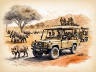 Erlebe die faszinierende Tierwelt Afrikas hautnah im größten Safari-Park Europas.