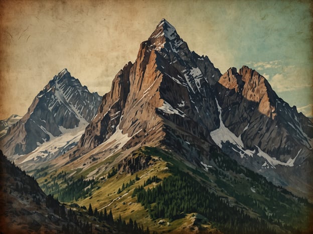 Die Rocky Mountains, oder Rocky Mountains, erstrecken sich über eine beeindruckende Länge von mehr als 4.800 Kilometern und sind ein bedeutendes Gebirgssystem in Nordamerika. Auf dem Bild sind majestätische Bergspitzen und eine unberührte Naturlandschaft zu sehen, die die charakteristische Schönheit dieser Region widerspiegeln. Die schroffen Gipfel sind mit Schnee bedeckt, während die sanfteren Hänge von üppigen Wäldern und grünen Wiesen gesäumt werden. Diese Landschaft verkörpert die raue und zugleich erhabene Natur der Rockies und lädt zu Erkundungen und Abenteuern in der freien Natur ein.