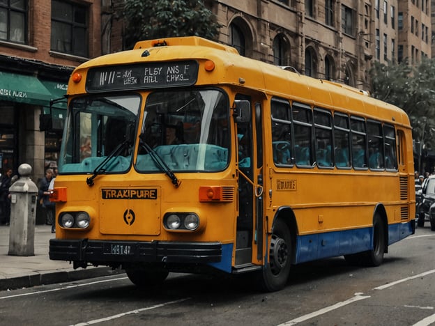 Auf dem Bild ist ein gelber Bus zu sehen, der in einer Stadt unterwegs ist. Für Deine Reise nach Brisbane habe ich einige praktische Tipps:

1. **Öffentliche Verkehrsmittel**: Nutze die Busse und Züge, um die Stadt bequem zu erkunden. Das öffentliche Verkehrssystem in Brisbane ist gut ausgebaut und effizient.

2. **Myki-Karte**: Besorge dir eine Myki-Karte, um einfach bezahlen zu können. Diese Karte kann für Busse, Züge und Fähren verwendet werden.

3. **Frühzeitig planen**: Informiere dich über die Fahrpläne im Voraus, um Wartezeiten zu minimieren und so viel wie möglich zu sehen.

4. **Stadtteile erkunden**: Besuche verschiedene Stadtteile wie South Bank, Fortitude Valley und das Stadtzentrum, um die Vielfalt Brisbanes zu erleben.

5. **Fahrradverleih**: Überlege, ein Fahrrad zu mieten, um die Stadt auf eine aktive und umweltfreundliche Weise zu erkunden.

Viel Spaß auf Deiner Reise!