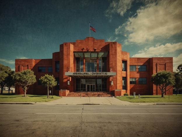 Auf dem Bild ist ein auffälliges, rotes Gebäude zu sehen, das möglicherweise ein kulturelles oder historisches Zentrum darstellt. In Adelaide gibt es viele kulturelle Erlebnisse, die mit der Geschichte der Aborigines verbunden sind. 

Ein Beispiel ist das "South Australian Museum", das eine umfangreiche Sammlung zur Kultur und Geschichte der indigenen Völker Australiens bietet. Auch das "Tandanya National Aboriginal Cultural Institute" ist ein wichtiger Ort für das Verständnis und die Wertschätzung der aboriginalen Kultur. 

Zusätzlich gibt es in Adelaide lebendige Festivals und Veranstaltungen, die das Erbe der Ureinwohner feiern, wie das "Adelaide Festival" oder verschiedene Kunstausstellungen, die sich mit diesem Thema beschäftigen.