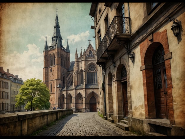 Auf dem Bild ist vermutlich die *Basler Münster* zu sehen, eine der bekanntesten Sehenswürdigkeiten in Basel. Diese beeindruckende Kathedrale besticht durch ihre gotische Architektur und die charakteristischen roten Sandsteine. In der Umgebung sieht man auch die charmanten, historisch anmutenden Gebäude, die die Altstadt von Basel prägen. Besonders empfehlenswert ist ein Spaziergang entlang des Rheins, von wo aus man eine hervorragende Sicht auf das Münster und die Altstadt hat. Ein Besuch in der *Pfalz*, der Terrasse direkt neben der Kathedrale, bietet zudem einen fantastischen Blick über den Rhein und die Stadt.