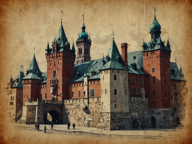 Auf dem Bild ist das Wawel-Schloss zu sehen, eine der Top-Sehenswürdigkeiten in Krakau. Es handelt sich um ein historisches Schloss, das auf dem Wawelhügel liegt und eine zentrale Rolle in der polnischen Geschichte spielt. Das beeindruckende Bauwerk ist bekannt für seine Architektur, wunderschöne Gartenanlagen und die prachtvollen Innenräume. Es beherbergt auch die Wawel-Kathedrale und ist ein beliebtes Ziel für Touristen, die mehr über die polnische Kultur und Geschichte erfahren möchten.