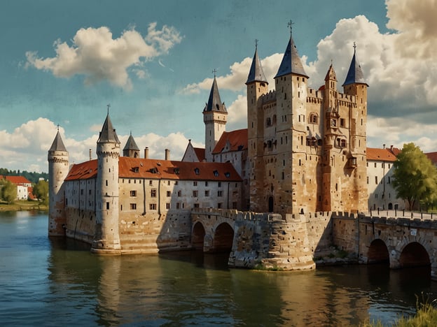 Auf dem Bild ist eine beeindruckende Burg oder Festung zu sehen, die von Wasser umgeben ist, mit markanten Türmen und einer historischen Architektur.

Tallinn ist eine Reise wert, weil die Stadt eine faszinierende Mischung aus mittelalterlichem Charme und modernem Flair bietet. Die Altstadt von Tallinn gehört zum UNESCO-Weltkulturerbe und beeindruckt mit gut erhaltenen Gebäuden, malerischen Gassen und einer lebendigen Geschichte. Darüber hinaus gibt es zahlreiche Museen, Cafés und Restaurants, die lokale Küche und Kultur präsentieren. Auch die Atmosphäre der Stadt, besonders während festlicher Events, zieht Besucher in ihren Bann.