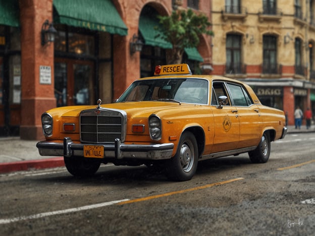 Auf dem Bild ist ein gelbes Taxi zu sehen, das in einer Stadtstraße parkt. Hier sind einige praktische Tipps für eine reibungslose Reise:

1. **Frühzeitig planen**: Informiere dich über dein Reiseziel, die besten Reisezeiten und mögliche Aktivitäten.
2. **Öffentliche Verkehrsmittel nutzen**: Bekanntmachung mit den örtlichen Verkehrsmitteln kann dir helfen, Zeit und Geld zu sparen.
3. **Sprache lernen**: Grundkenntnisse der Landessprache erleichtern die Kommunikation und das Navigieren.
4. **Sicherheitshinweise beachten**: Informiere dich über die Sicherheitslage in deinem Reiseziel und halte deine Wertsachen sicher.
5. **Gesundheitsvorkehrungen treffen**: Informiere dich über empfohlene Impfungen und packe eine Reiseapotheke ein.
6. **Reisebudget festlegen**: Setze dir ein Budget für Unterkünfte, Essen und Aktivitäten, um unerwartete Ausgaben zu vermeiden.
7. **Unterkünfte im Voraus buchen**: Stelle sicher, dass du deine Unterkunft rechtzeitig reservierst, besonders in der Hauptsaison.
8. **Mobil im Zielort**: Überlege, ob Mietwagen oder Taxis erforderlich sind, um flexibel zu sein.

Ich hoffe, diese Tipps helfen dir bei deiner Reise!