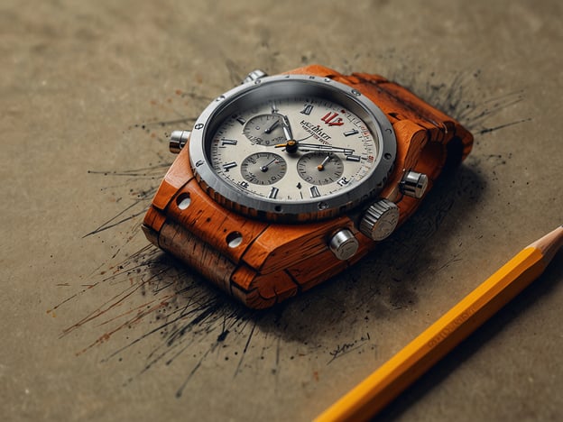 Auf dem Bild ist eine Uhr zu sehen, die eine Kombination aus Holz und metallischen Elementen zeigt. Die Uhr hat ein sportliches Design mit mehreren Zifferblättern und bedruckten Markierungen. Neben der Uhr liegt ein gelber Bleistift auf einem papierähnlichen Untergrund.

**Warum eine Weimar Uhr?**  
Die Weimar Uhren sind bekannt für ihre hohe Qualität und das ästhetische Design, das Tradition mit modernem Handwerk kombiniert. Die Verwendung nachhaltiger Materialien, wie Holz, unterstreicht das Engagement für ökologische Verantwortung.

**Kundenstimmen und Erfahrungen:**  
Viele Kunden schätzen die Einzigartigkeit und den Komfort der Weimar Uhren. Sie heben hervor, dass die Uhren nicht nur funktional sind, sondern auch ein stilvolles Accessoire darstellen. Die Kombination aus traditioneller Uhrmacherkunst und modernen Elementen wird oft gelobt. Zudem berichten Nutzer von einer hohen Verarbeitungsqualität und einer langen Lebensdauer der Produkte.