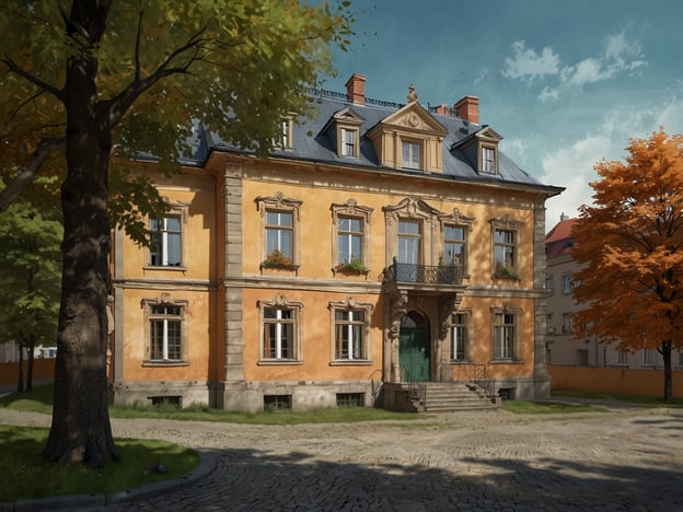 Das Bild zeigt ein historisches Gebäude, das möglicherweise das Liszt Haus in Weimar darstellt. Dieses Haus ist von großer Bedeutung, da es der Wohnsitz des berühmten Komponisten Franz Liszt war. Liszt lebte dort von 1869 bis 1886 und schuf viele seiner bedeutendsten Werke in dieser Zeit. Das Gebäude ist heute ein Museum, das dem Leben und Schaffen Liszts gewidmet ist. Es vermittelt einen Eindruck von der Kultur und Musik des 19. Jahrhunderts in Deutschland und ist ein wichtiger Ort für musikalische Studien und Veranstaltungen.