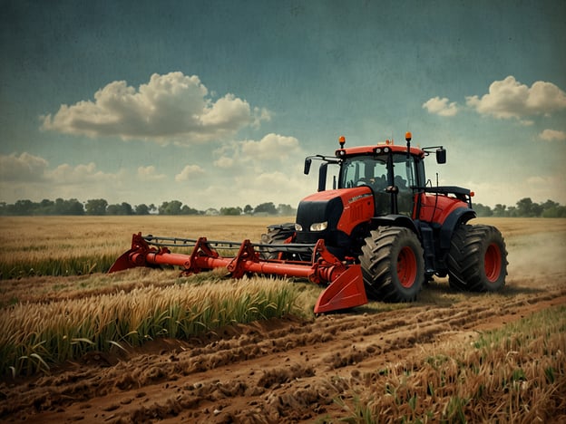 Auf dem Bild ist ein Traktor zu sehen, der auf einem Feld arbeitet. Dies ist ein wichtiges Element in der Landwirtschaft, die eine grundlegende Rolle in wirtschaftlichen Entwicklungen spielt. 

Landwirtschaft ist oft entscheidend für die Nahrungsmittelproduktion und die Sicherstellung von Ernährungsressourcen. Fortschritte in der Landtechnik, wie der Einsatz moderner Traktoren, haben die Effizienz und Produktivität in der Landwirtschaft erheblich verbessert. Dadurch können mehr Erträge mit weniger Arbeitsaufwand erzielt werden, was wiederum zur wirtschaftlichen Stabilität von ländlichen Gemeinden beiträgt.

Die Automatisierung in der Landwirtschaft fördert auch die Wettbewerbsfähigkeit und kann die Kosten für Produzenten senken. In einem breiteren wirtschaftlichen Kontext unterstützt eine starke Landwirtschaft das Wachstum von verbundenen Industrien, wie Lebensmittelverarbeitung und Logistik, und trägt somit nachhaltig zur Entwicklung der Gesamtwirtschaft bei.