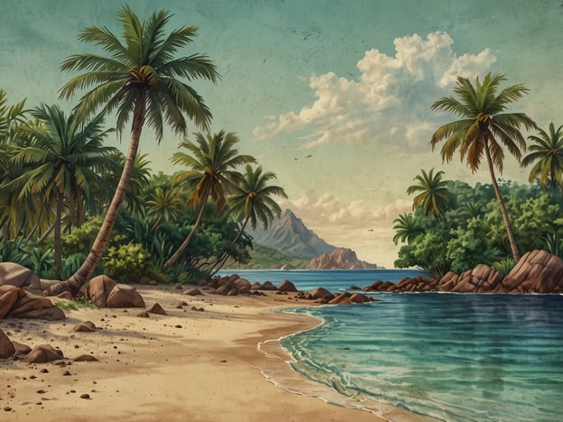 Auf dem Bild sieht man eine tropische Strandlandschaft mit Palmen, einem klaren blauen Wasser und sanften Wellen. Solche Szenen sind typisch für die Seychellen, die bekannt für ihre atemberaubenden Strände und üppige Natur sind.

Die besten Reisezeiten für die Seychellen sind von April bis Mai und von Oktober bis November. In diesen Monaten sind die Temperaturen angenehm, die Luftfeuchtigkeit ist niedriger und das Wetter ist generell stabil, was ideale Bedingungen für Strandurlaub und Outdoor-Aktivitäten bietet.