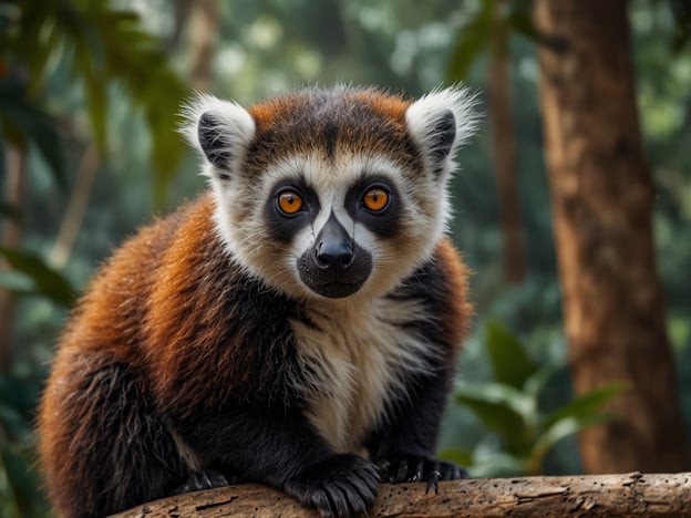 Willkommen in der faszinierenden Welt Madagaskars, einem Ort voller einzigartiger Flora und Fauna! Auf dem Bild ist ein Tier zu sehen, das für die Insel charakteristisch ist: es handelt sich um einen Lemuren. Diese Tiere sind bekannt für ihre großen Augen und ihren auffälligen pelzigen Körper, der oft in verschiedenen Farbtönen gefärbt ist. Lemuren spielen eine wichtige Rolle im Ökosystem Madagaskars und sind für viele Besucher der Insel eine der größten Attraktionen. In ihrem natürlichen Lebensraum sind sie oft in den dichten Wäldern zu beobachten, wo sie in sozialen Gruppen leben und eine Vielzahl von Lauten von sich geben.