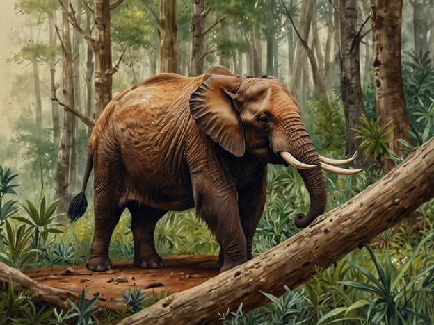 Auf dem Bild ist ein Elefant in einem dichten Wald dargestellt. Die einzigartige Flora und Fauna Madagaskars könnte interessante Themen wie die Lemuren beinhalten, die auf der Insel endemisch sind. Auch die Vielfalt an Pflanzen, z.B. die bunten Baobab-Bäume und endemische Orchideen, könnte Teil der Szenerie sein, die den Lebensraum dieser einzigartigen Tier- und Pflanzenwelt widerspiegelt. Madagaskar hat eine erstaunliche Biodiversität, die in vielen Aspekten von Ökosystemen auf dem afrikanischen Kontinent abweicht.