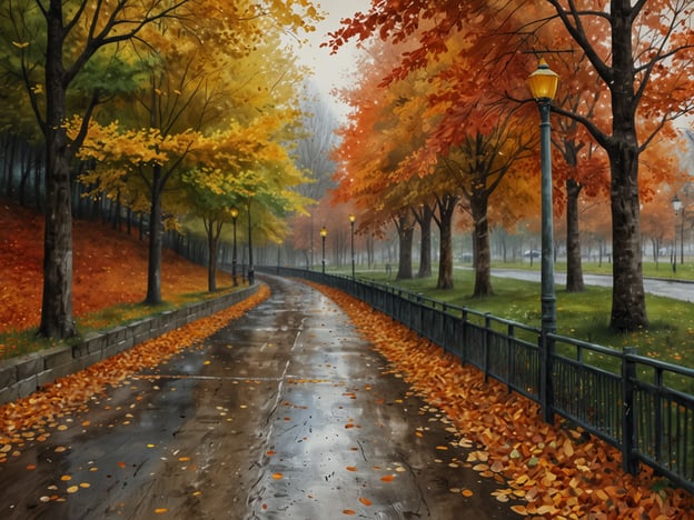 Auf dem Bild sind eine malerische Straße und Bäume zu sehen, die in herbstlichen Farben leuchten. Das Laub ist bunt und der Boden ist mit fallenden Blättern bedeckt, während die Umgebung durch Nebel eine neblige Atmosphäre hat.

Warum der Herbst die perfekte Zeit für Mallorca ist: 

1. **Milde Temperaturen**: Im Herbst sind die Temperaturen auf Mallorca angenehm mild, ideal zum Wandern und Entdecken.

2. **Weniger Touristen**: Zu dieser Zeit sind die Strände und Sehenswürdigkeiten weniger überfüllt, was eine entspannendere Erfahrung bietet.

3. **Schöne Natur**: Die herbstliche Landschaft, mit bunten Blättern und blühenden Pflanzen, zeigt Mallorca von seiner schönsten Seite.

4. **Kulturelle Feste**: Viele traditionelle Feste finden im Herbst statt, die einen Einblick in die lokale Kultur bieten.

Insgesamt macht der Herbst Mallorca zu einem reizvollen Ziel für Erholung und Erkundung.