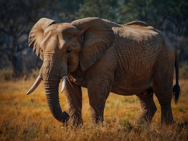 Auf dem Bild ist ein Elefant zu sehen. Hier ist eine Übersicht mit den Big Five, die auf diesen Elefanten zutreffen:

1. **Größe und Kraft**: Elefanten sind die größten Landtiere der Erde und zeichnen sich durch ihre immense Größe und Stärke aus.

2. **Intelligenz**: Elefanten sind bekannt für ihre hohe Intelligenz, ausgeprägten sozialen Strukturen und ihr Gedächtnis.

3. **Verhalten**: Sie zeigen komplexe soziale Interaktionen und Pflegemaßnahmen innerhalb ihrer Herden.

4. **Lebensraum**: Wildelefanten leben in vielfältigen Lebensräumen, oft in Savannen oder Wäldern, wie im Bild zu sehen.

5. **Bedrohung**: Elefanten sind durch Wilderei und Verlust ihres Lebensraums bedroht, was ihren Fortbestand gefährdet.

Diese Attribute machen den Elefanten zu einem faszinierenden und majestätischen Tier.